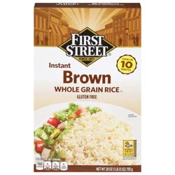 First Street Inst Brown Rice