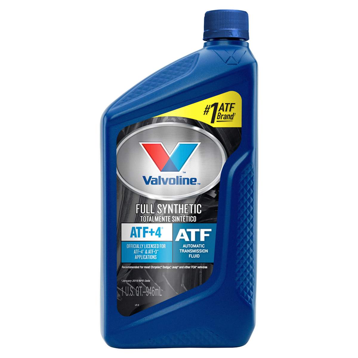 Valvoline ATF+4 Full Synthetic Automatic Transmission Fluid Quart 1 qt