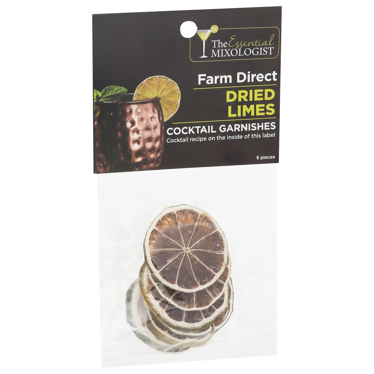 slide 10 of 14, The Essential Mixologist Dried Limes 6 Each, 6 ct