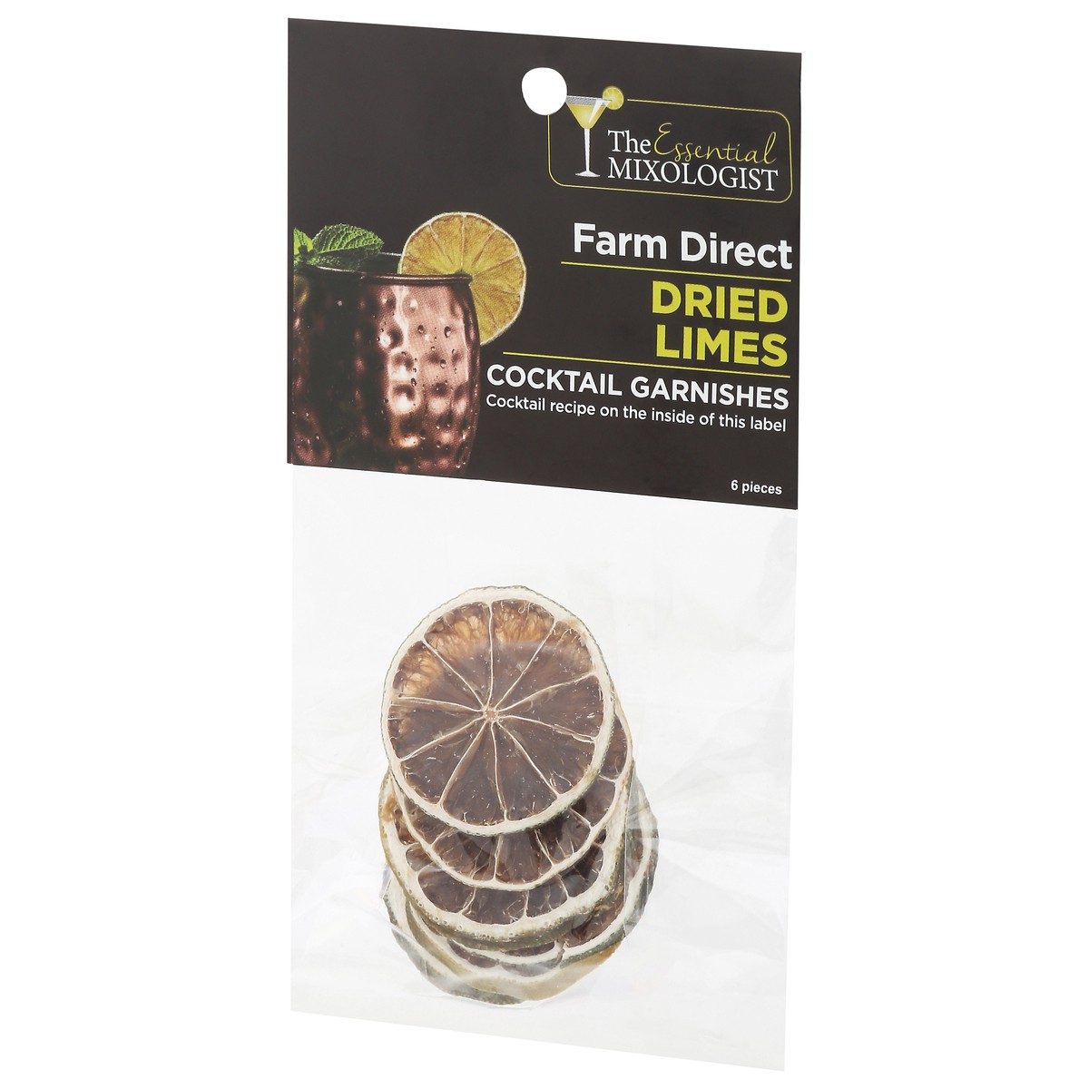 slide 8 of 14, The Essential Mixologist Dried Limes 6 Each, 6 ct