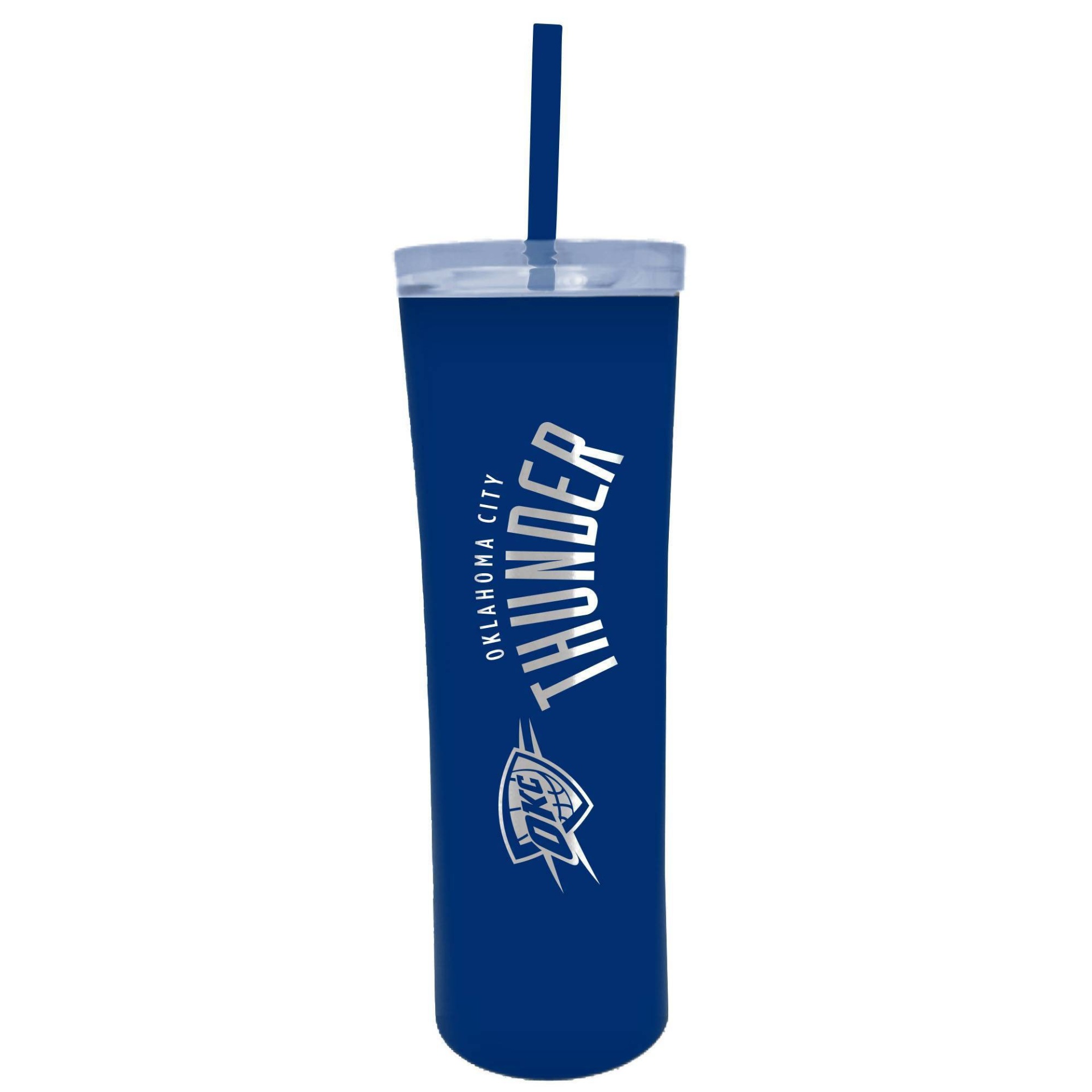 slide 1 of 1, NBA Oklahoma City Thunder Skinny Tumbler, 18 oz