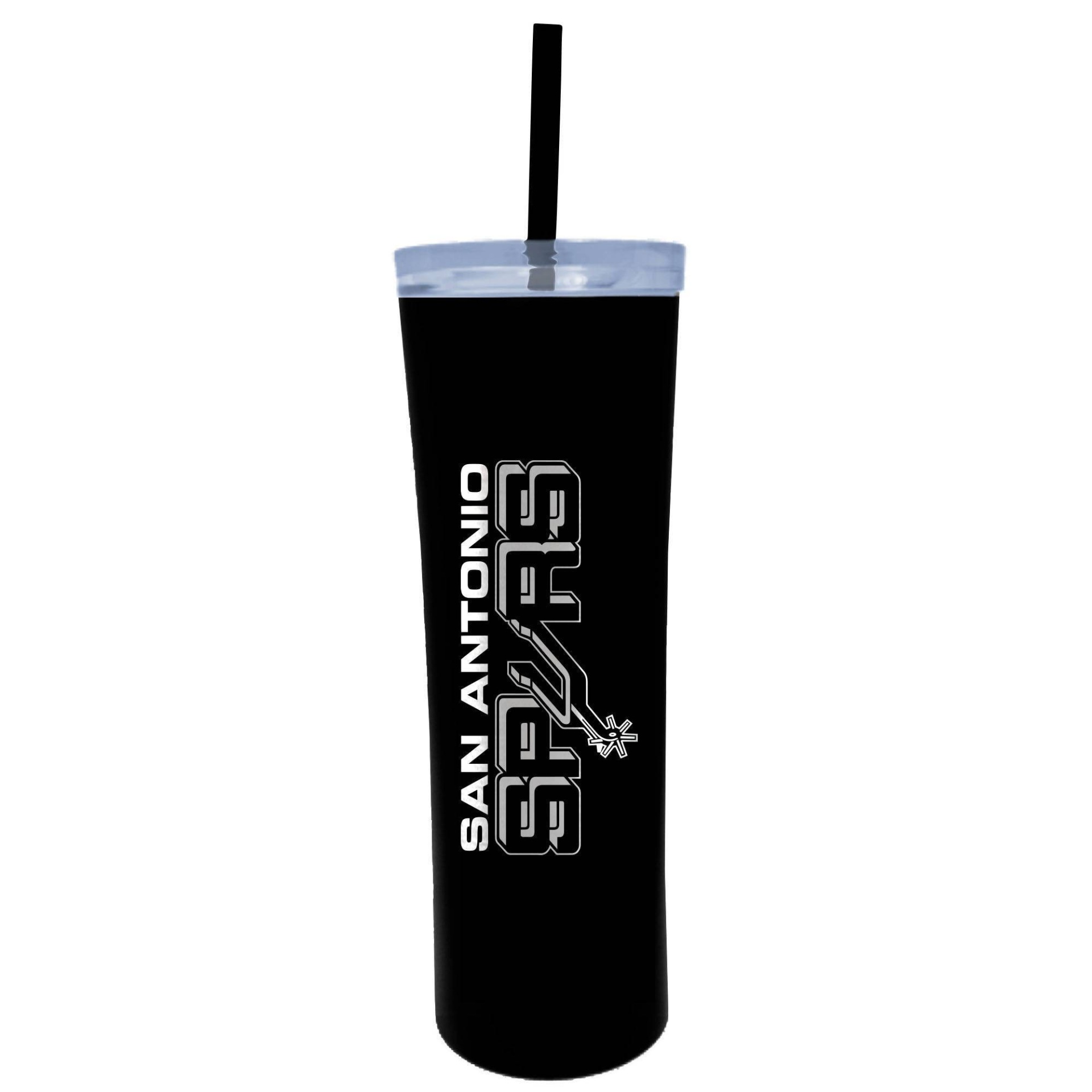 slide 1 of 1, NBA San Antonio Spurs Skinny Tumbler, 18 oz