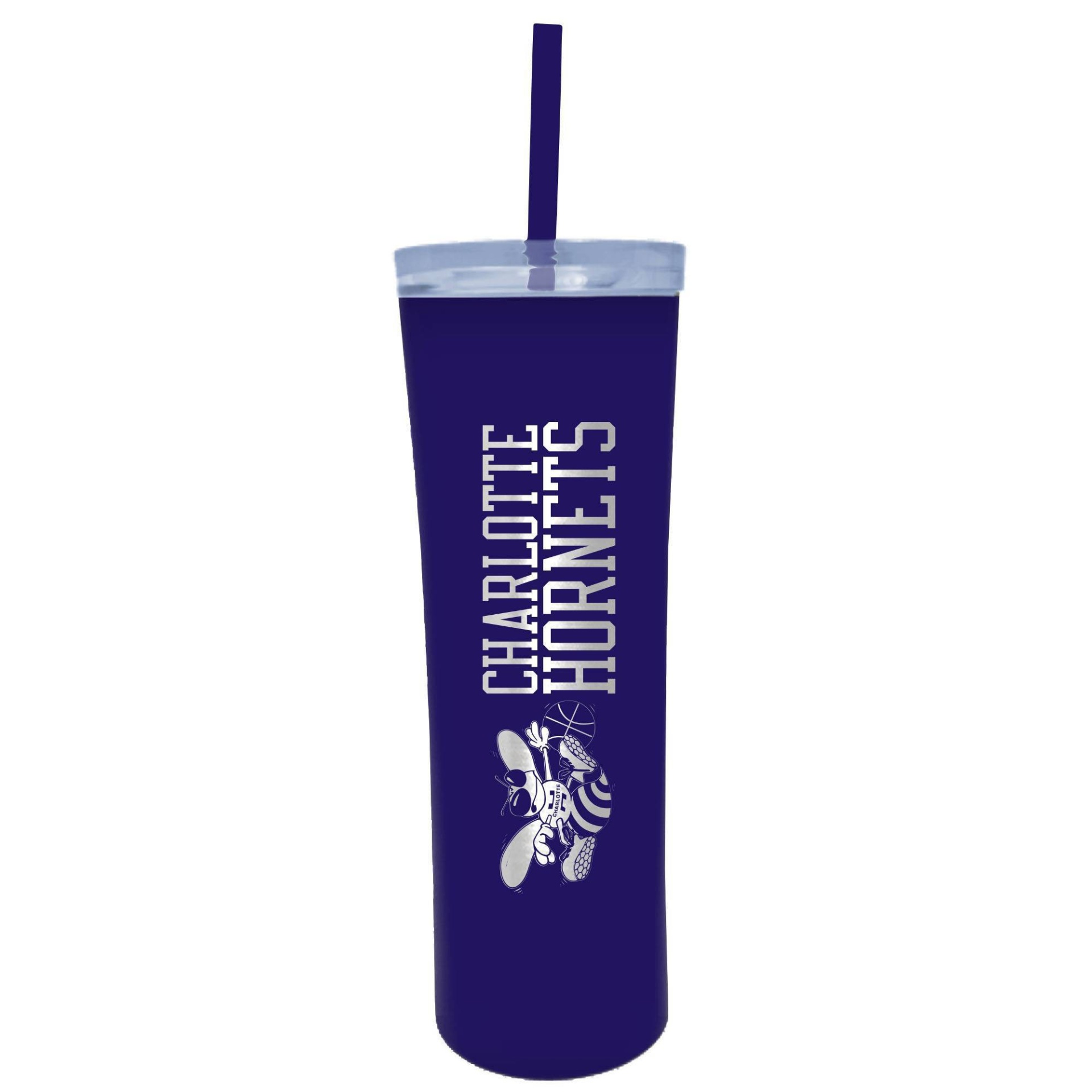 slide 1 of 1, NBA Charlotte Hornets Skinny Tumbler, 18 oz