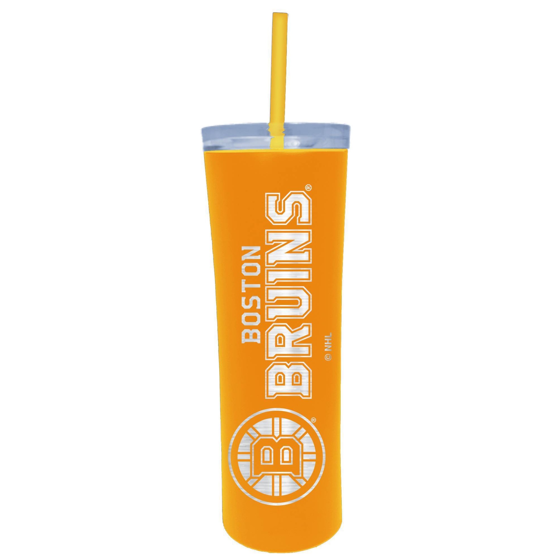 slide 1 of 1, NHL Boston Bruins Skinny Tumbler, 18 oz