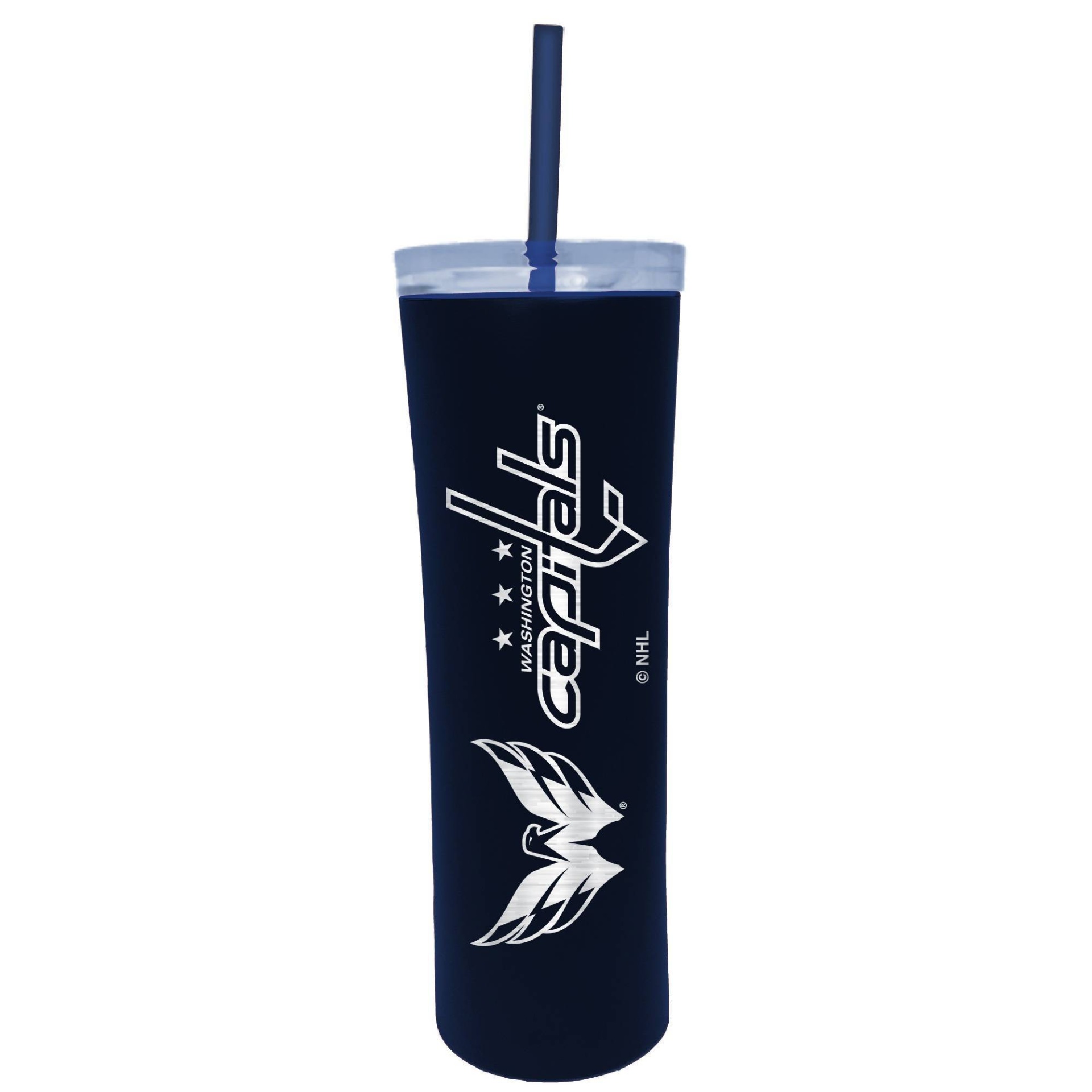 slide 1 of 1, NHL Washington Capitals Skinny Tumbler, 18 oz