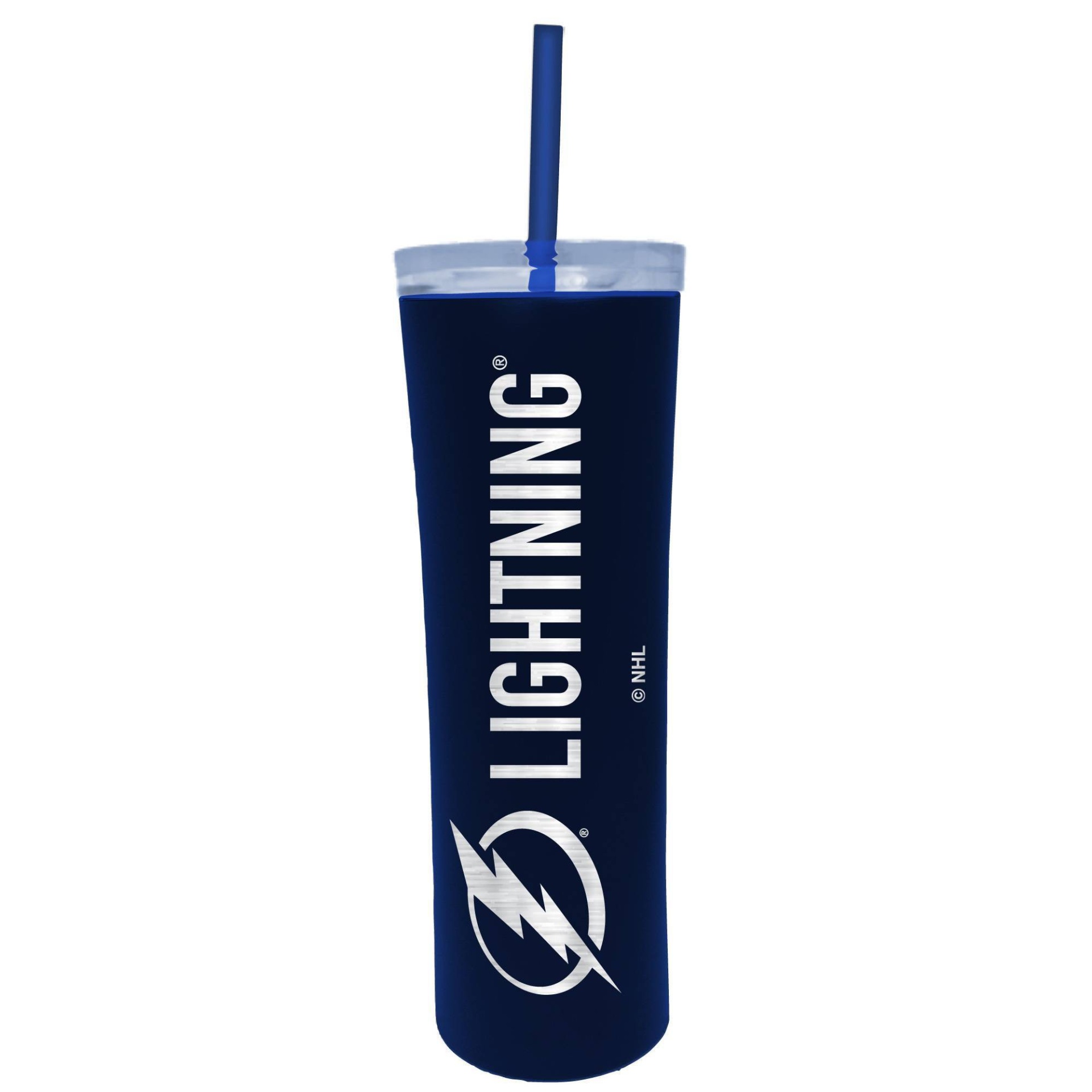 slide 1 of 1, NHL Tampa Bay Lightning Skinny Tumbler, 18 oz