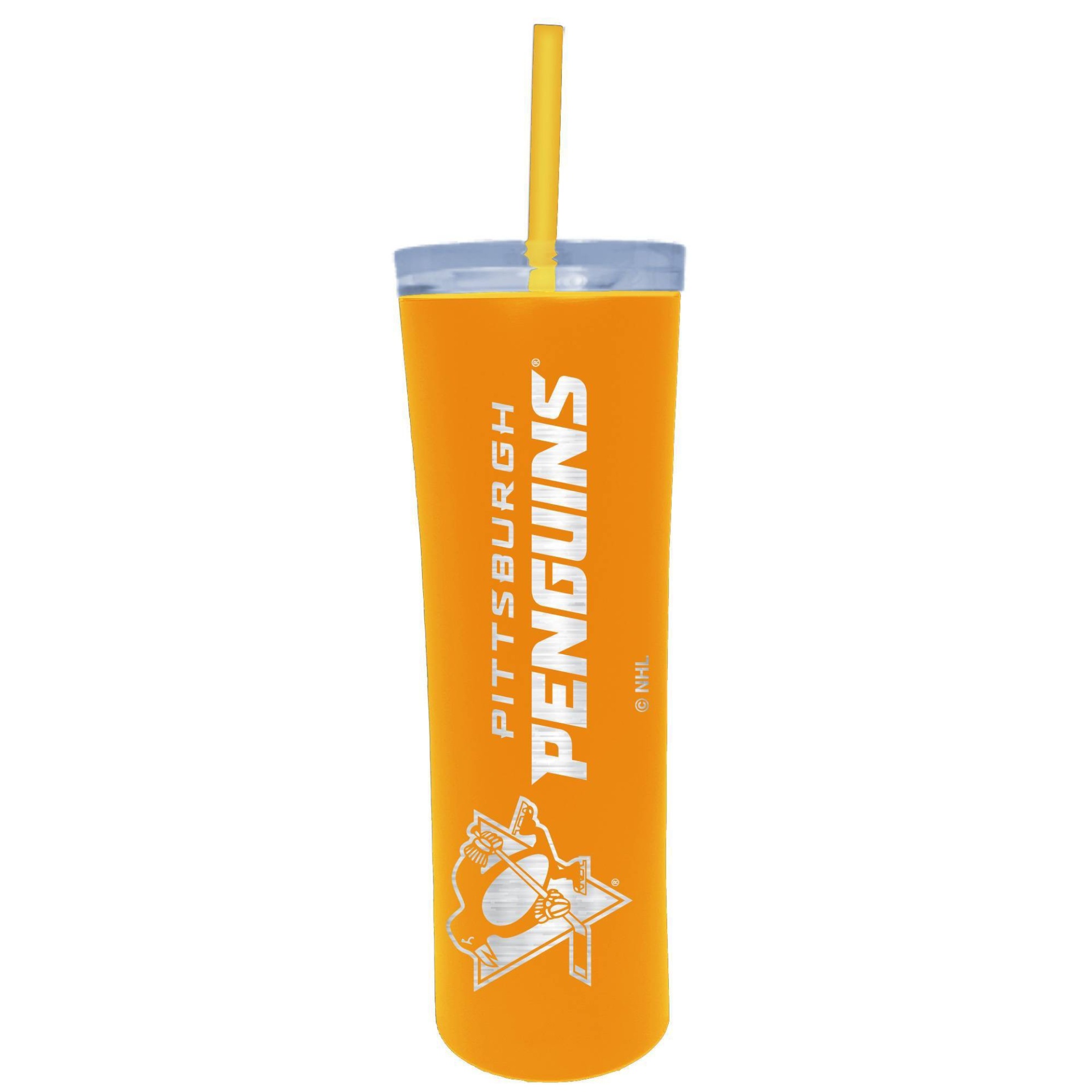 slide 1 of 1, NHL Pittsburgh Penguins Skinny Tumbler, 18 oz