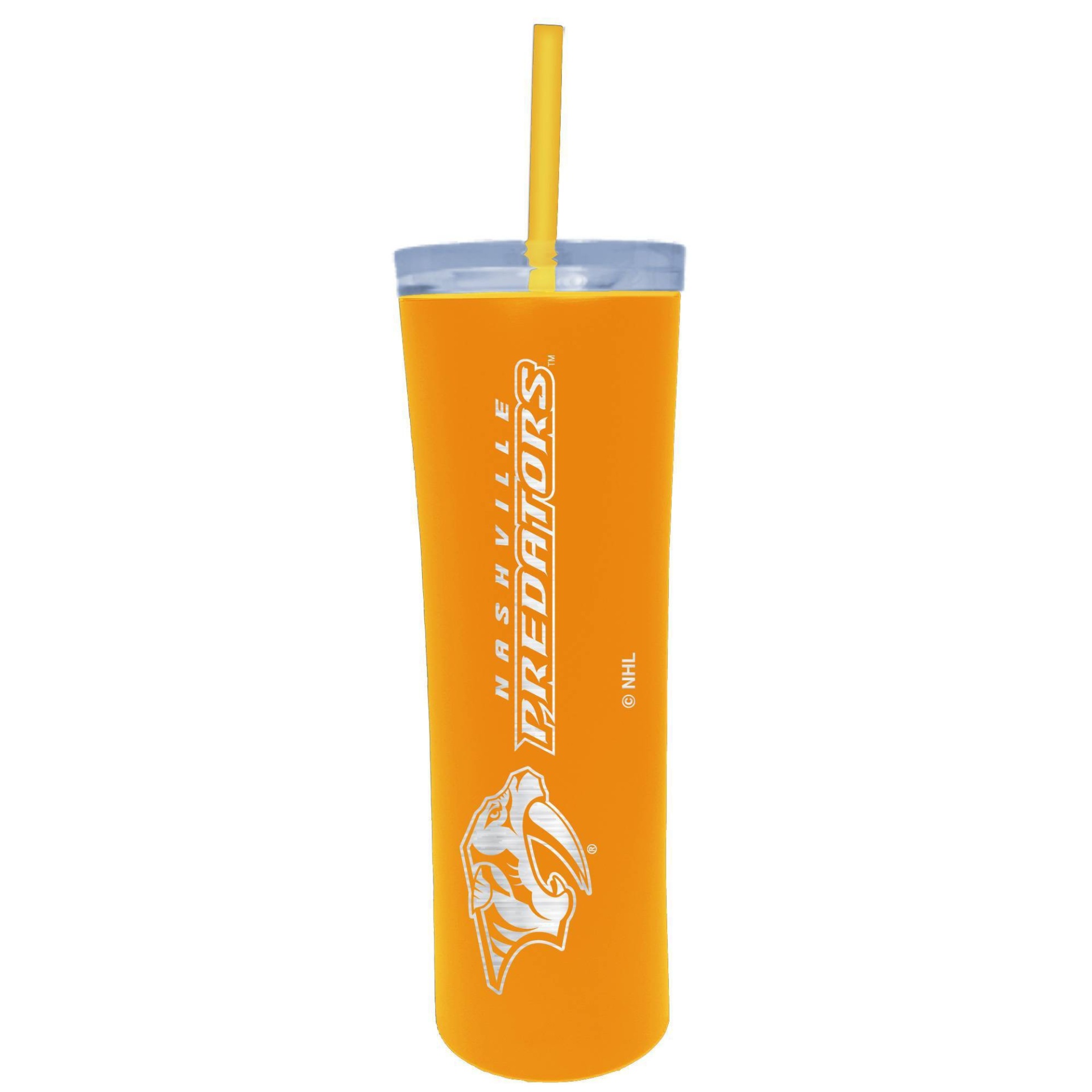 slide 1 of 1, NHL Nashville Predators Skinny Tumbler, 18 oz