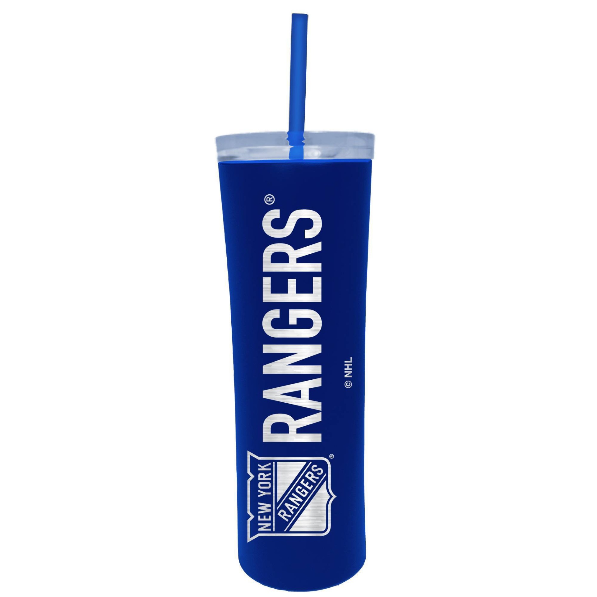 slide 1 of 1, NHL New York Rangers Skinny Tumbler, 18 oz