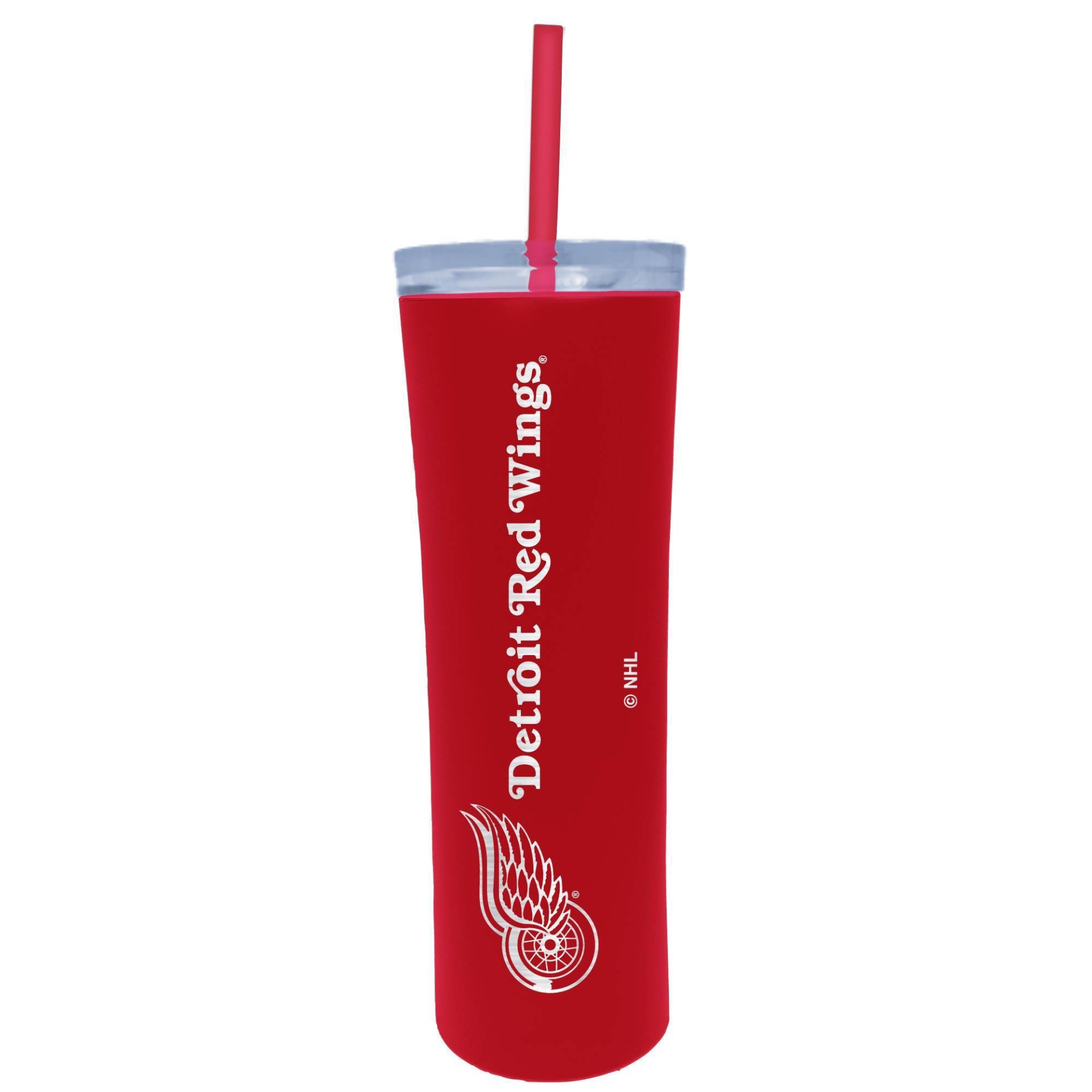 slide 1 of 1, NHL Detroit Red Wings Skinny Tumbler, 18 oz