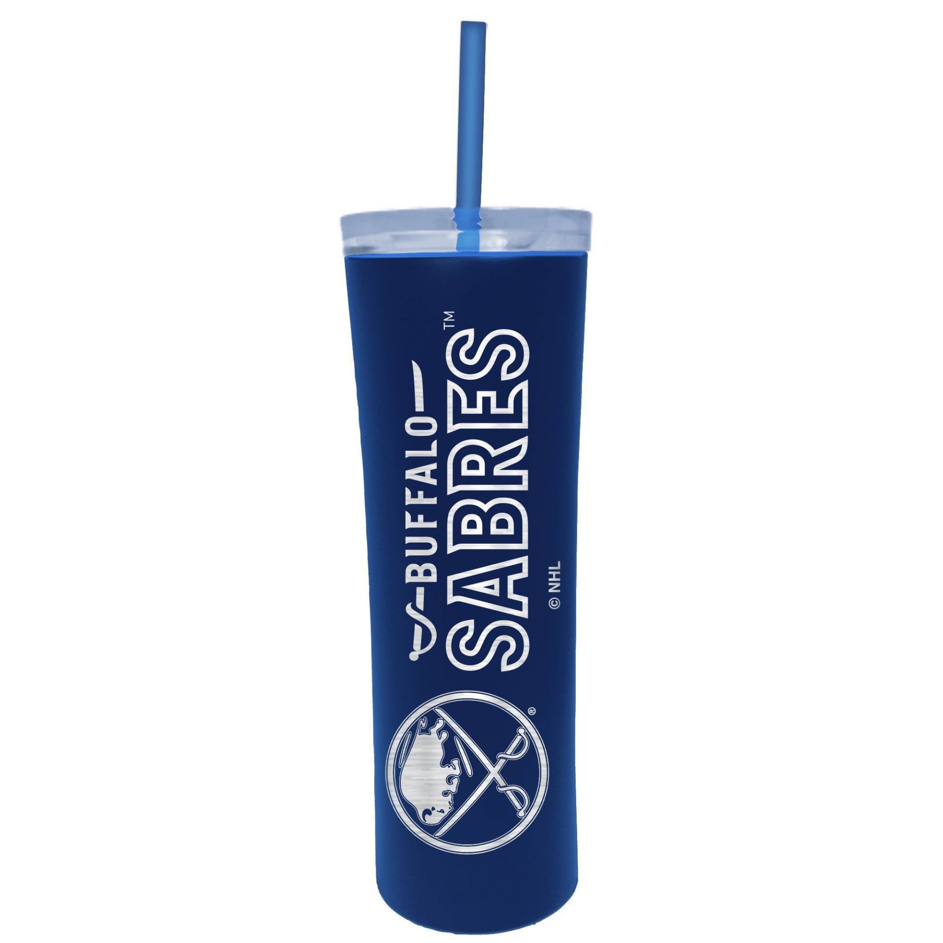 slide 1 of 1, NHL Buffalo Sabres Skinny Tumbler, 18 oz