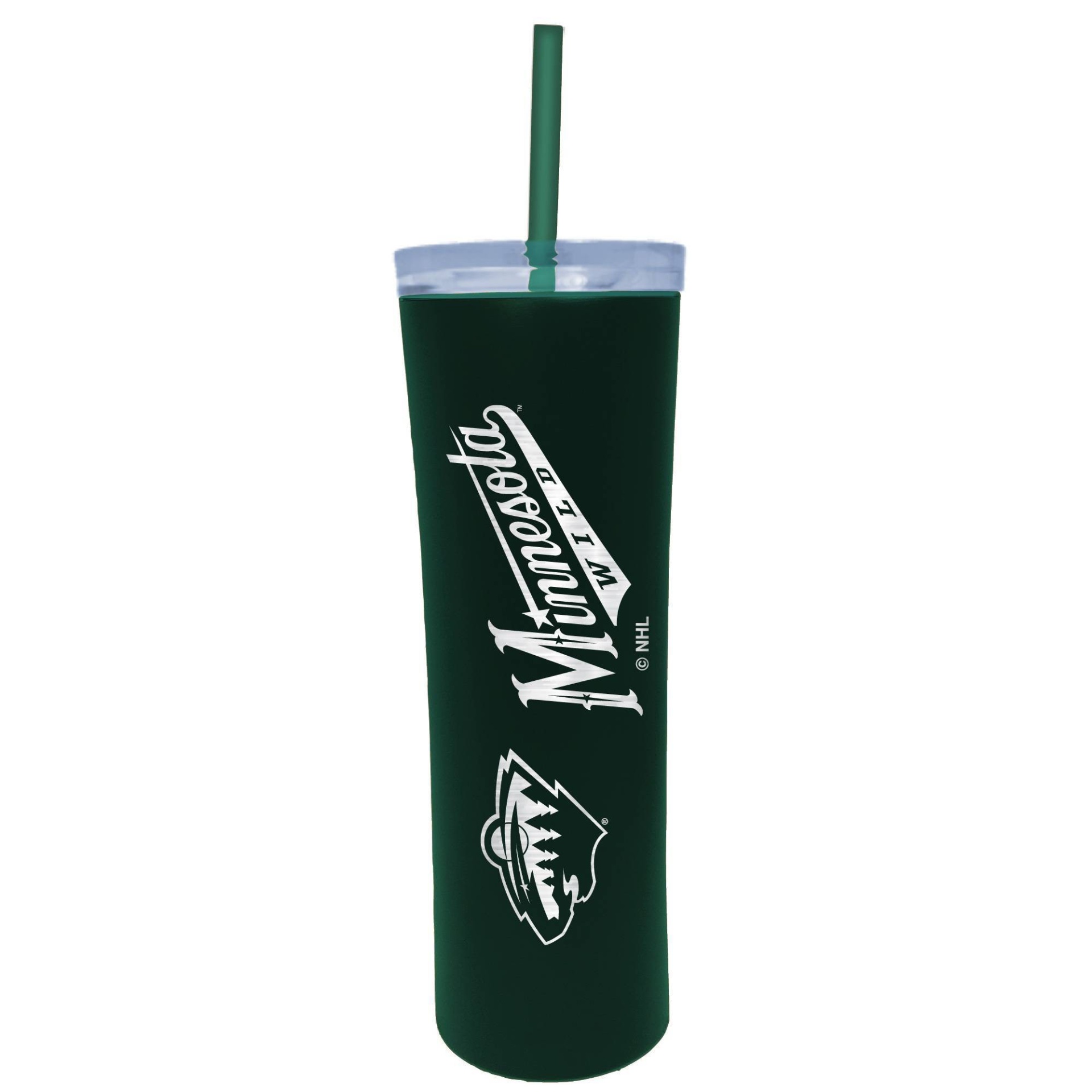 slide 1 of 1, NHL Minnesota Wild Skinny Tumbler, 18 oz