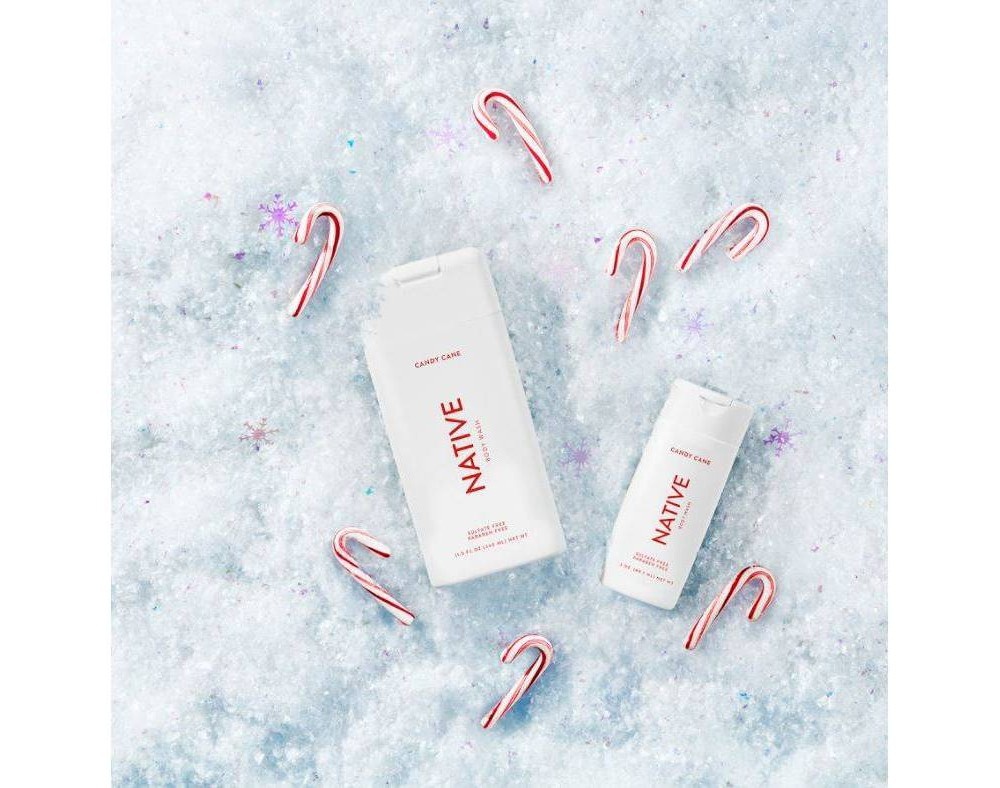 slide 4 of 4, Native Limited Edition Holiday Candy Cane Body Wash, 11.5 oz
