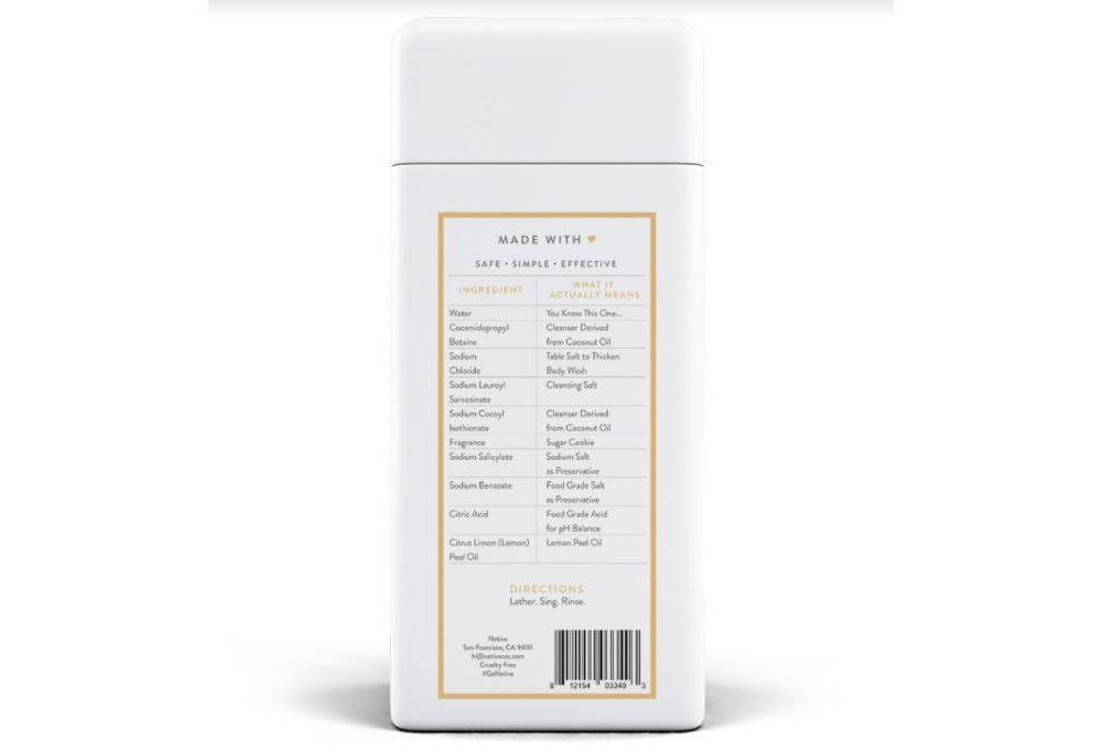 slide 2 of 3, Native Limited Edition Holiday Sugar Cookie Body Wash, 11.5 oz