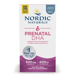 Nordic Naturals Prenatal DHA Softgels Dietary Supplement - 90ct