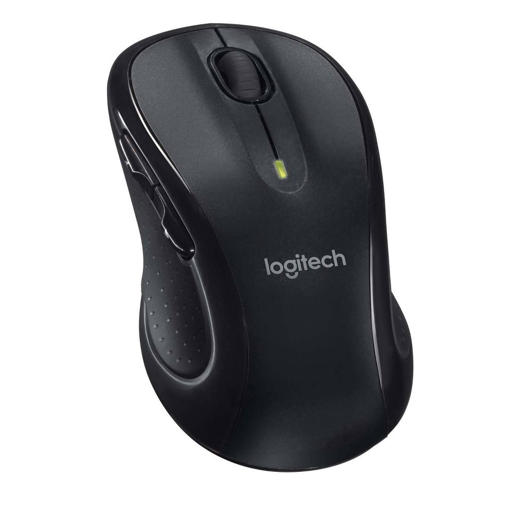 slide 4 of 5, Logitech Wireless Mouse - 910-005486 - Black, 1 ct