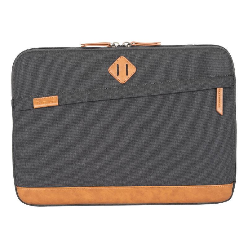 slide 1 of 5, Targus 14" Strata III Laptop Sleeve - Gray & Brown, 1 ct