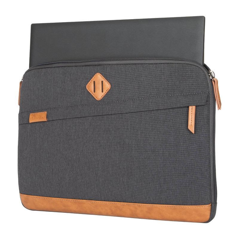 slide 5 of 5, Targus 14" Strata III Laptop Sleeve - Gray & Brown, 1 ct