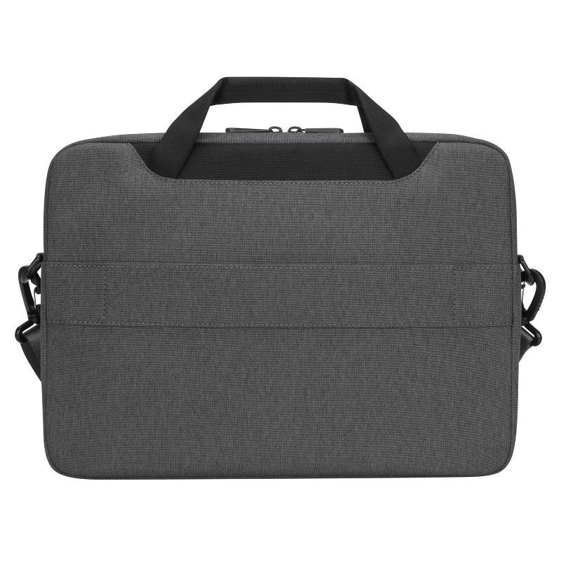 slide 4 of 8, Targus 14" Cypress Slim Briefcase with EcoSmart - Gray, 1 ct