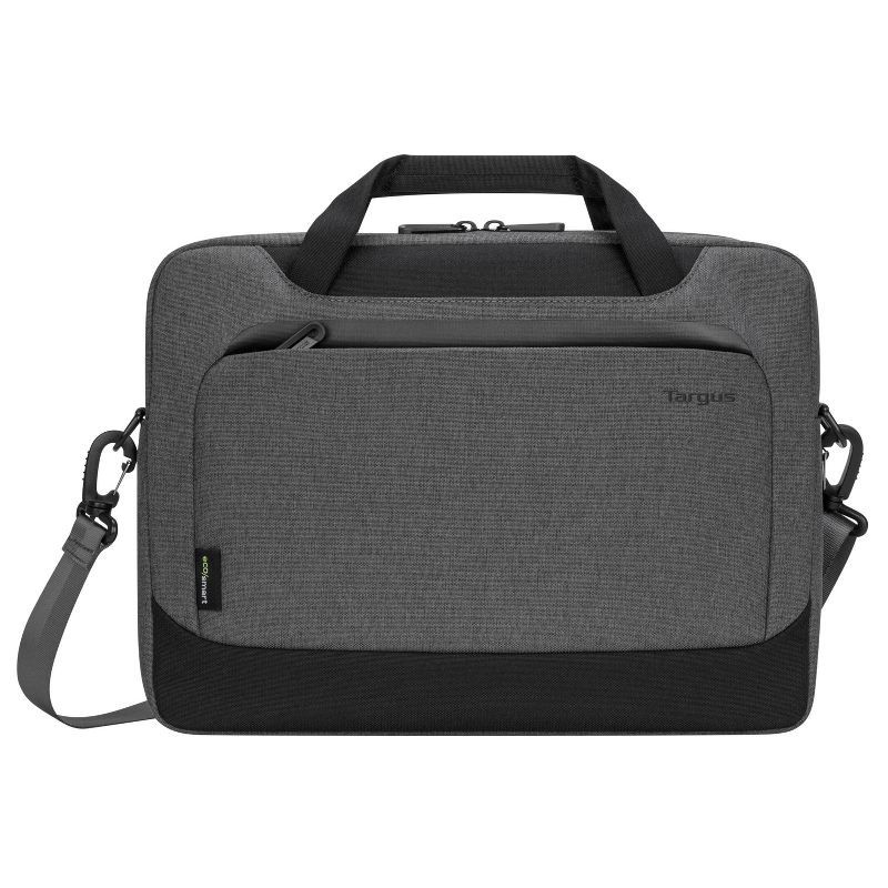 slide 1 of 8, Targus 14" Cypress Slim Briefcase with EcoSmart - Gray, 1 ct