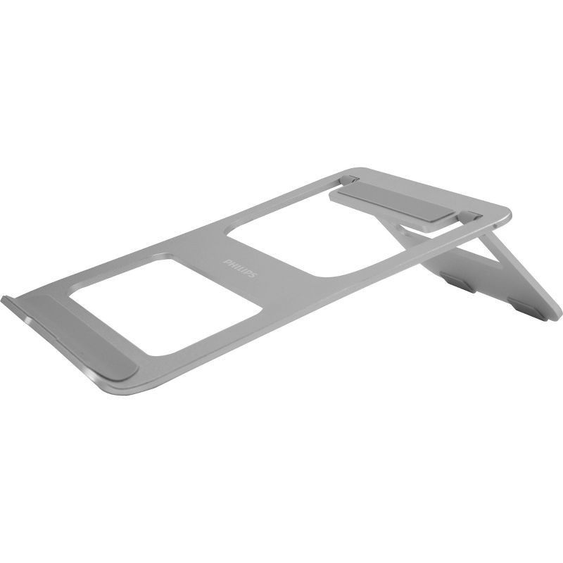 slide 1 of 1, Philips Ultra-Thin Metal Laptop Stand, 1 ct