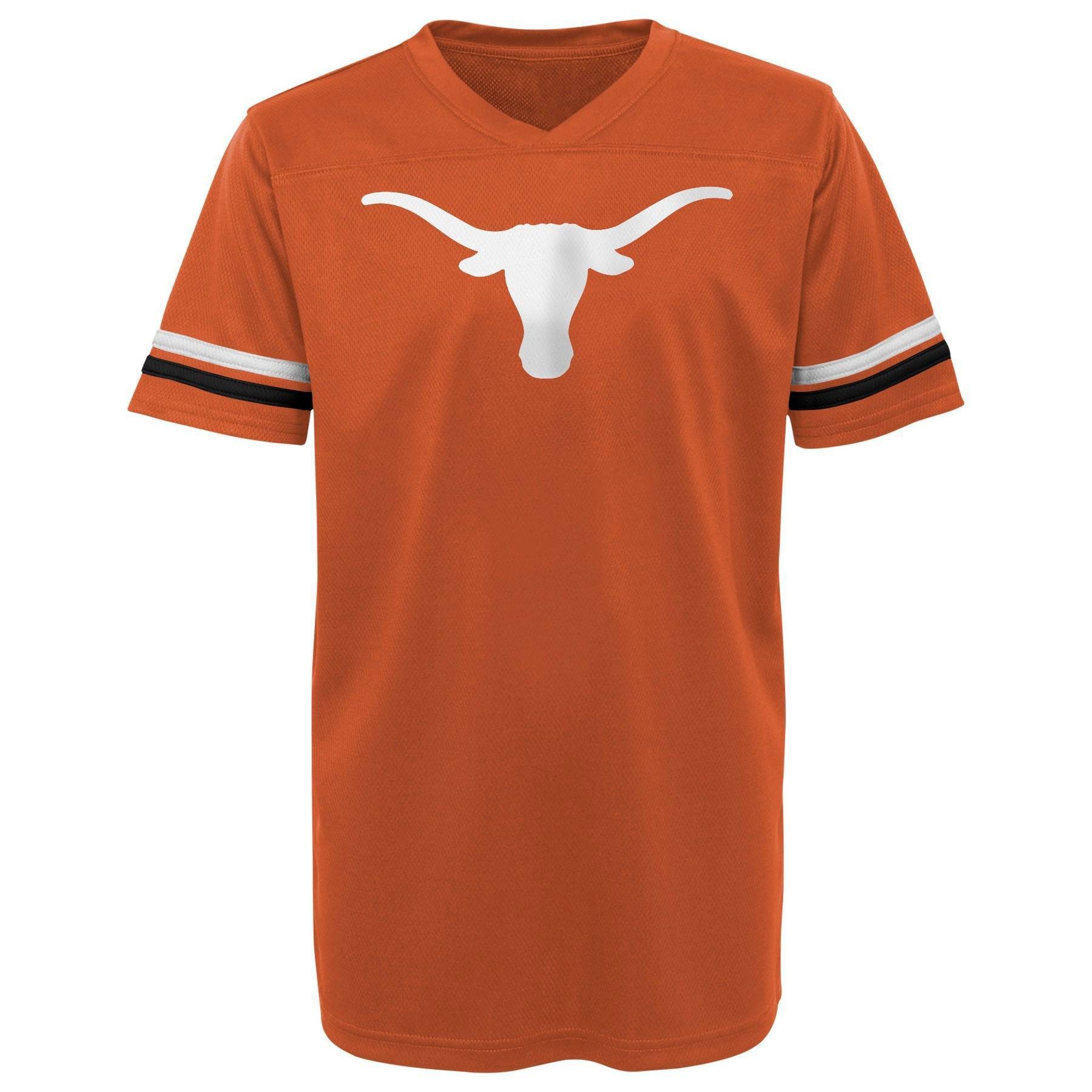 slide 1 of 1, NCAA Texas Longhorns Boys' Short Sleeve Jersey - XL, 1 ct