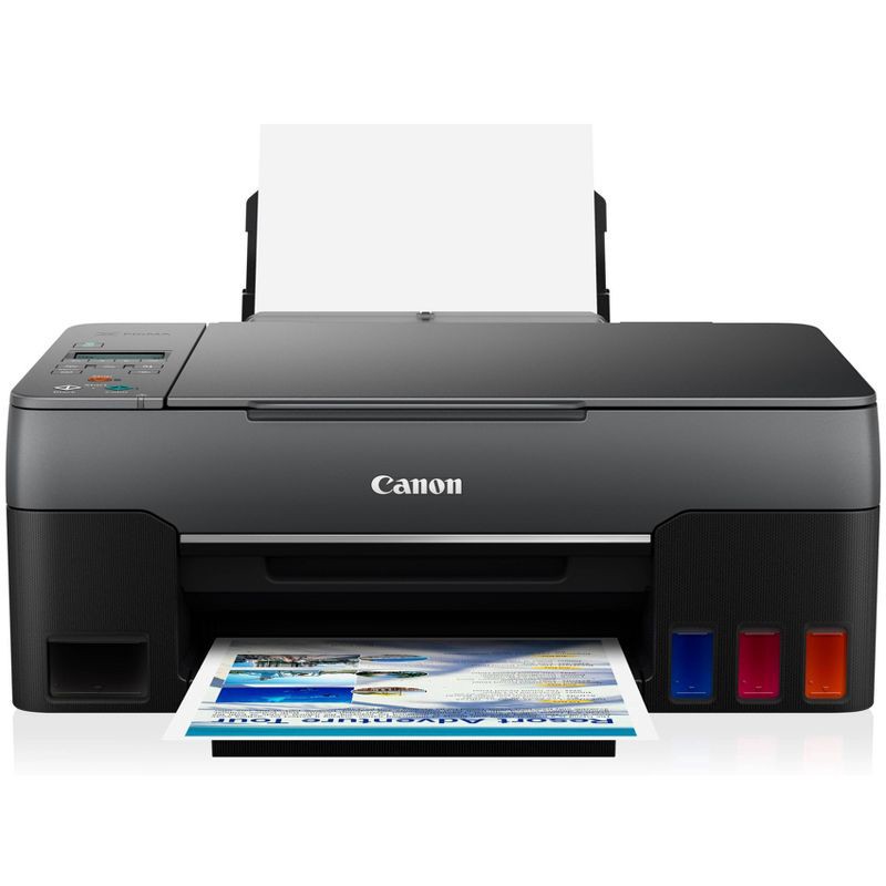 slide 1 of 1, Canon - PIXMA Wireless Inkjet Printer - G3260 - Black, 1 ct