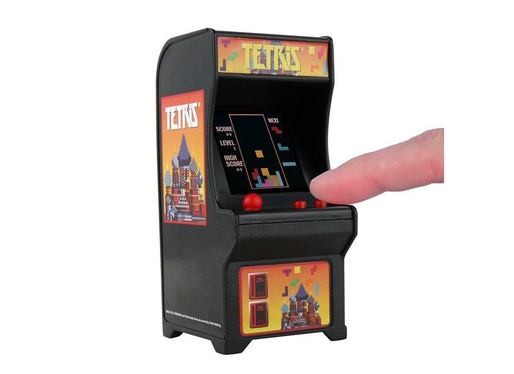 slide 4 of 6, World's Smallest Tiny Arcade Tetris, 1 ct