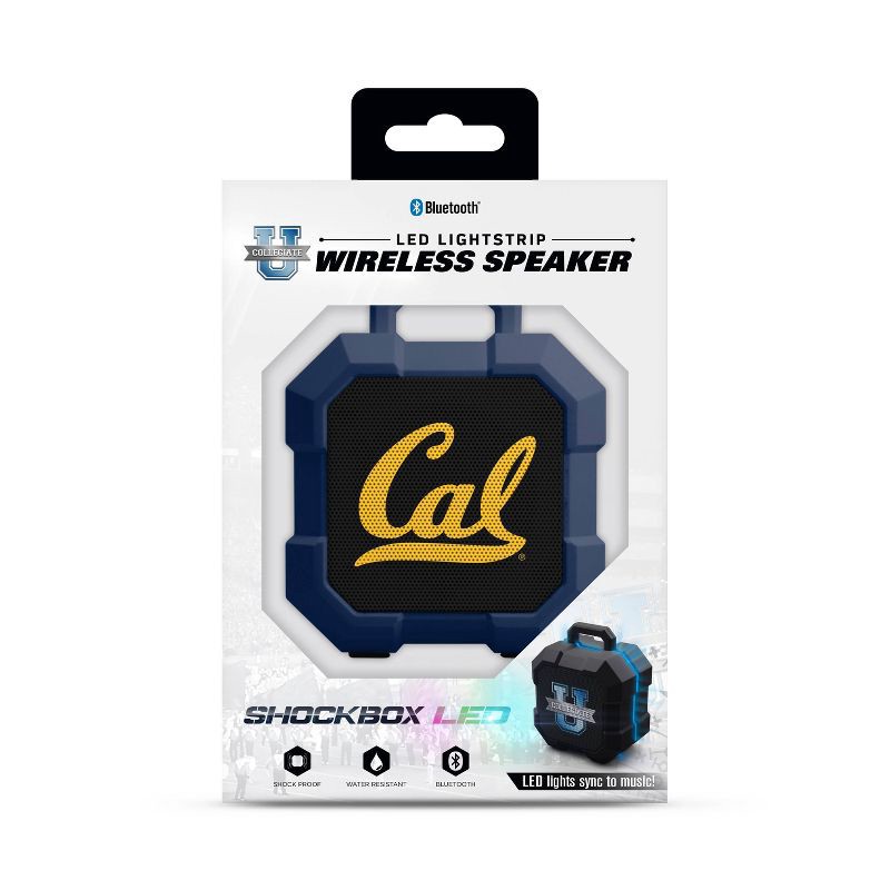 slide 2 of 3, NCAA Cal Golden Bears LED ShockBox Bluetooth Speaker, 1 ct