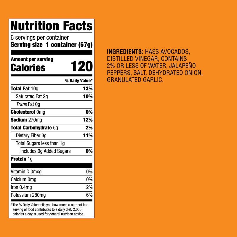 slide 5 of 5, Classic Guacamole Mini Cups - 6pk/12oz - Good & Gather™, 6 ct; 12 oz