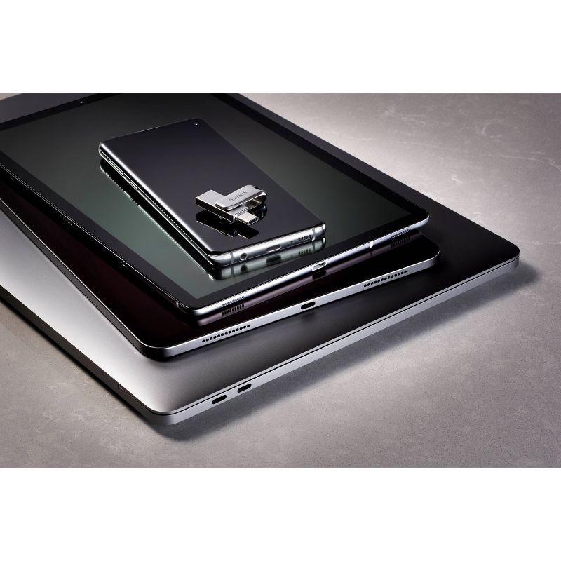 slide 10 of 12, SanDisk Ultra Dual Drive Luxe USB Type-C 128GB Flash Drive, 1 ct