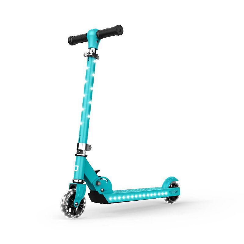 slide 9 of 10, Jetson Jupiter Kids' Kick Scooter with LED Lights - Teal, 1 ct