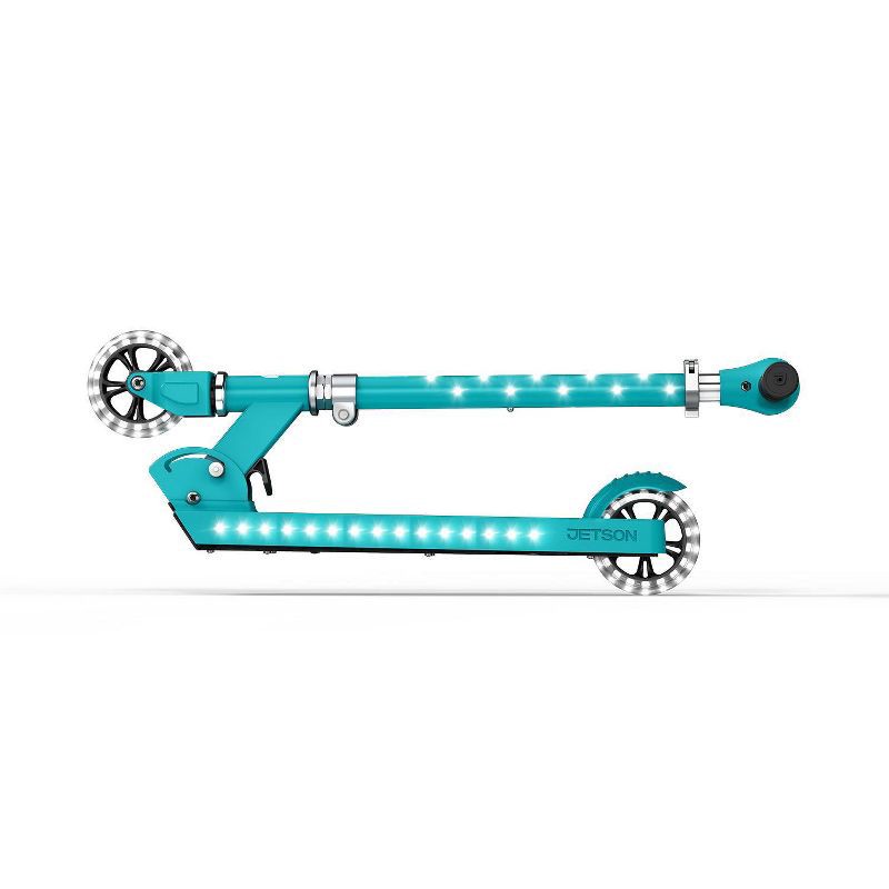 slide 10 of 10, Jetson Jupiter Kids' Kick Scooter with LED Lights - Teal, 1 ct