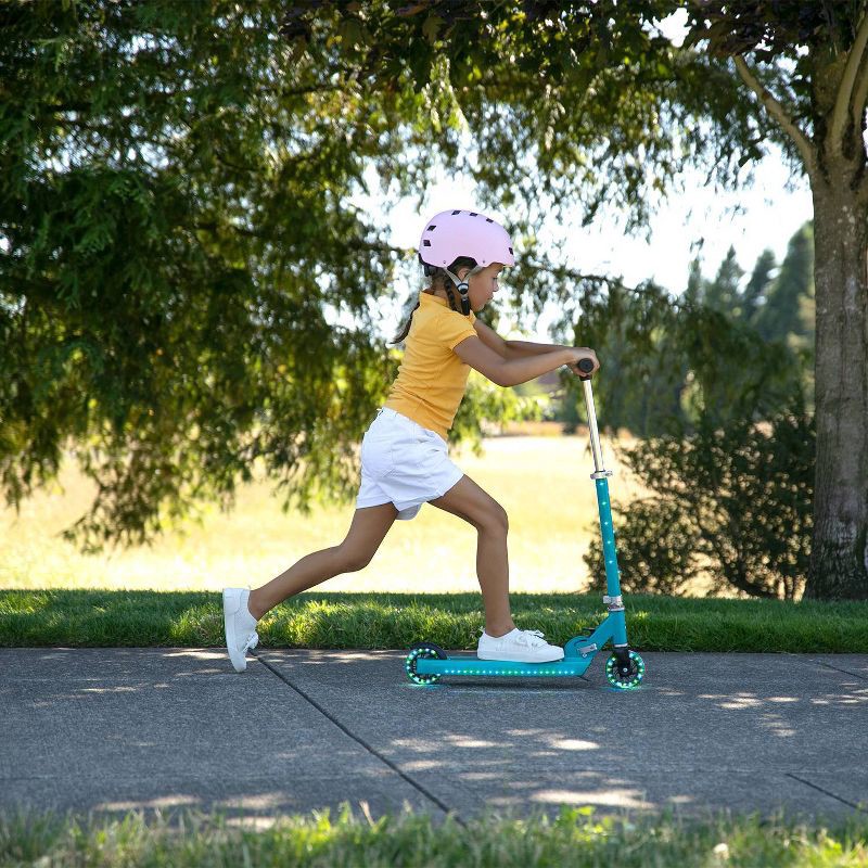 slide 4 of 10, Jetson Jupiter Kids' Kick Scooter with LED Lights - Teal, 1 ct