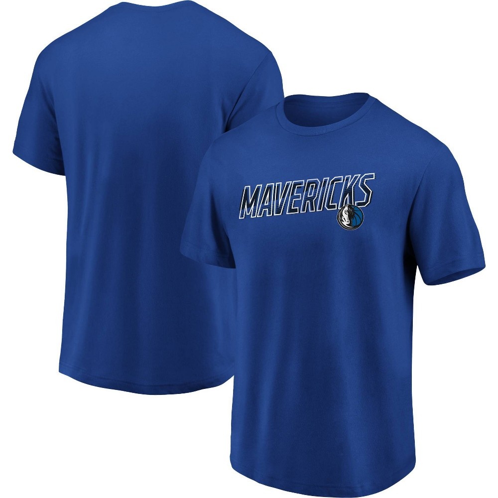 slide 3 of 3, NBA Dallas Mavericks Men's Bi-blend Short Sleeve T-Shirt - XL, 1 ct