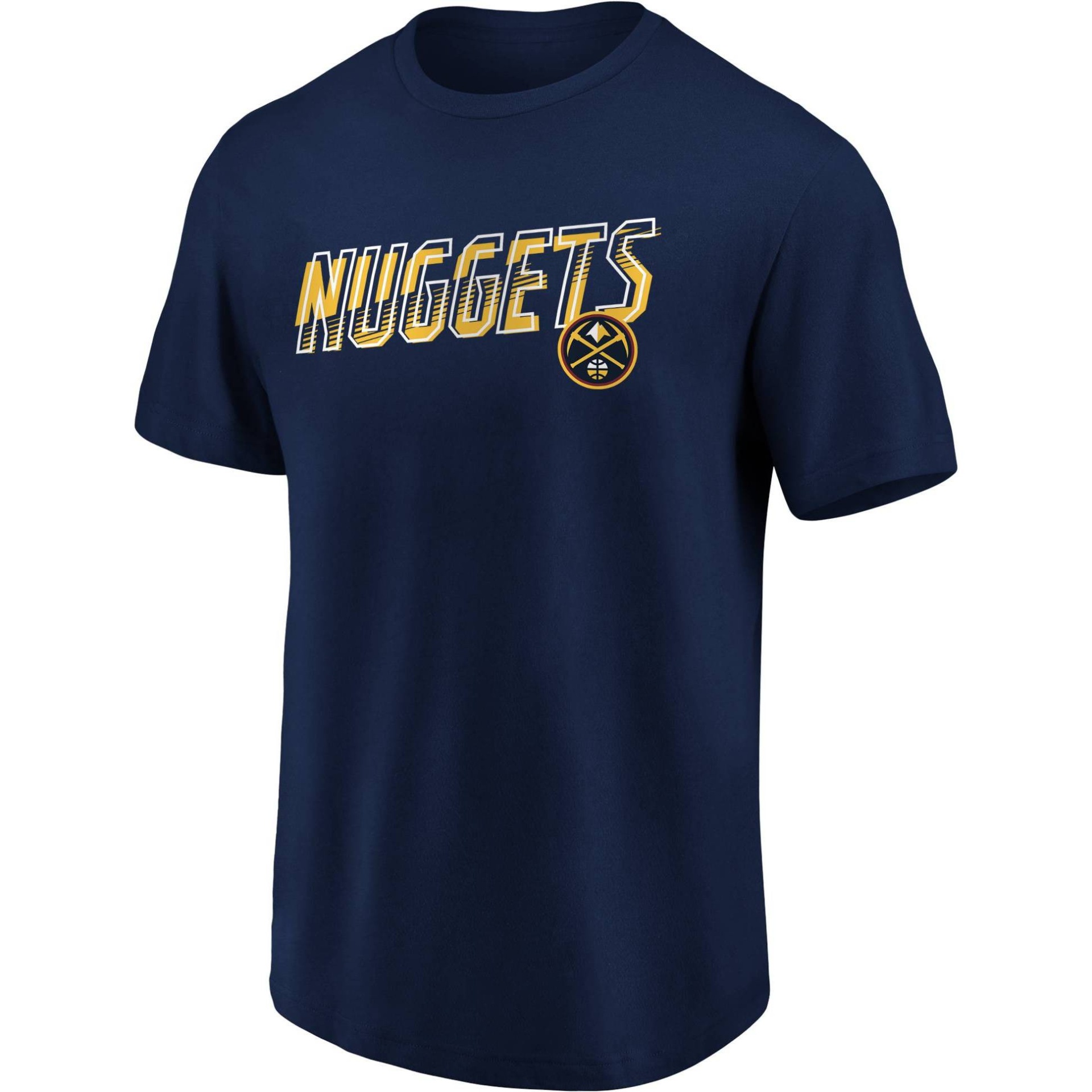 slide 1 of 3, NBA Denver Nuggets Men's Bi-blend Short Sleeve T-Shirt - XL, 1 ct