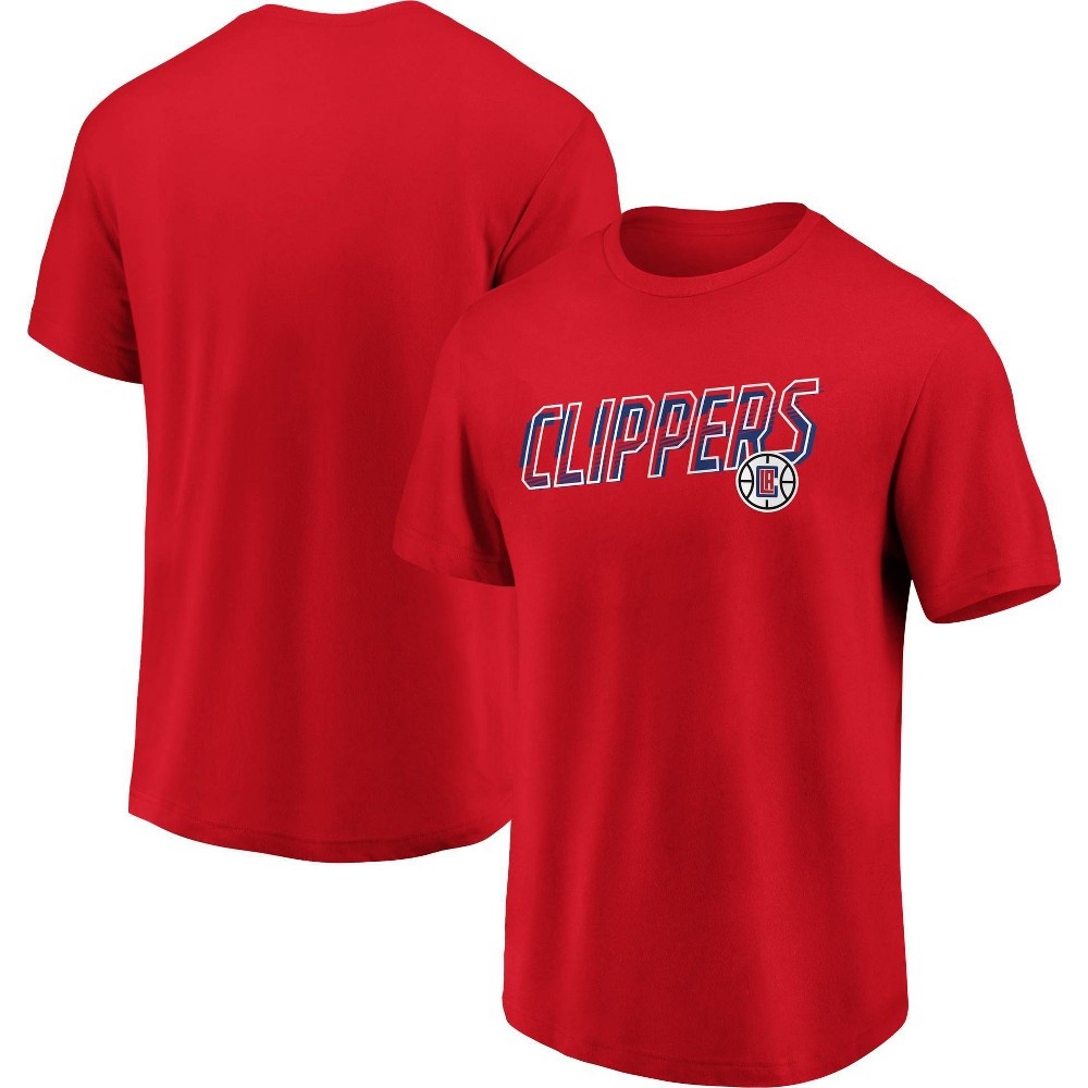 slide 3 of 3, NBA Los Angeles Clippers Men's Bi-blend Short Sleeve T-Shirt - XL, 1 ct