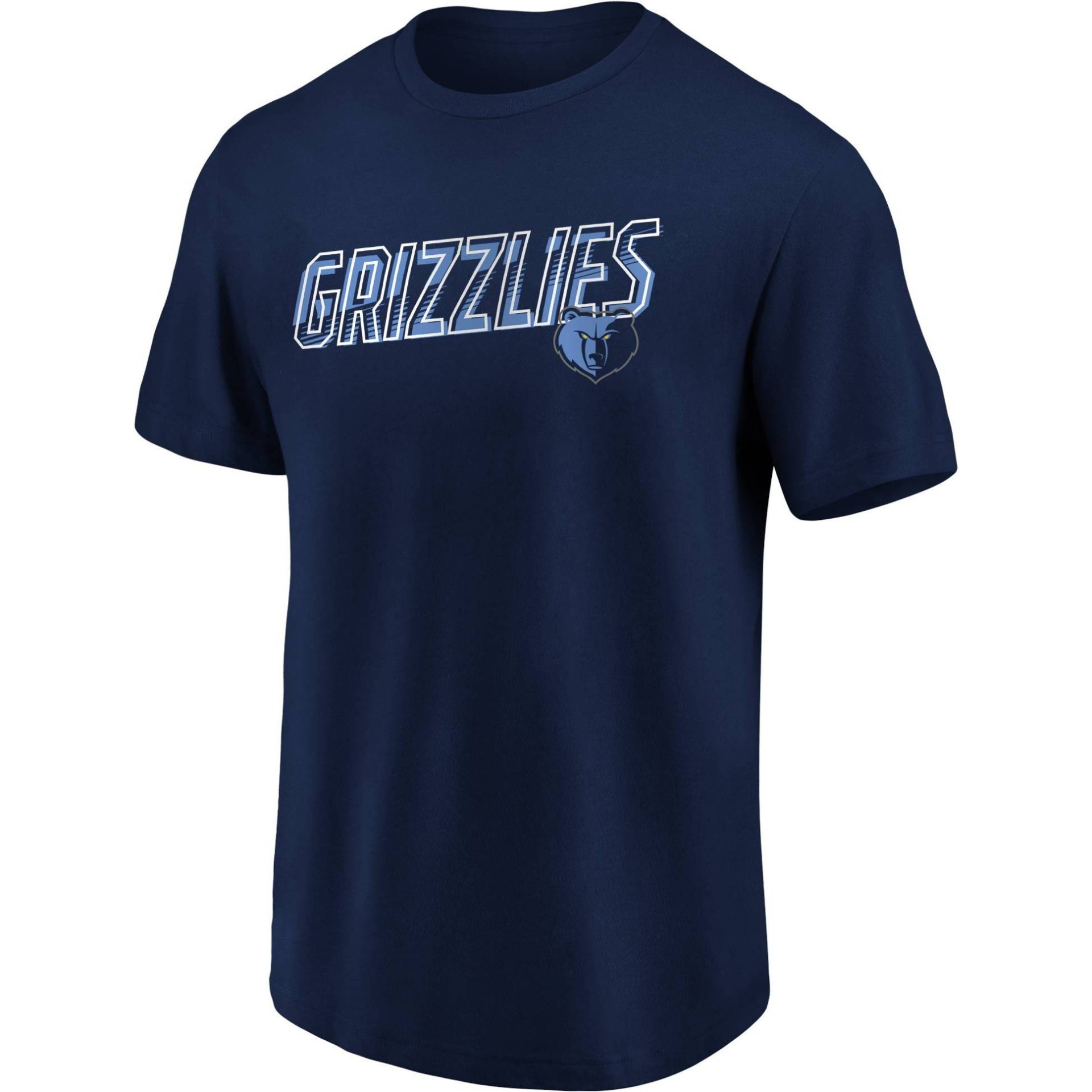 slide 1 of 3, NBA Memphis Grizzlies Men's Bi-blend Short Sleeve T-Shirt - XL, 1 ct