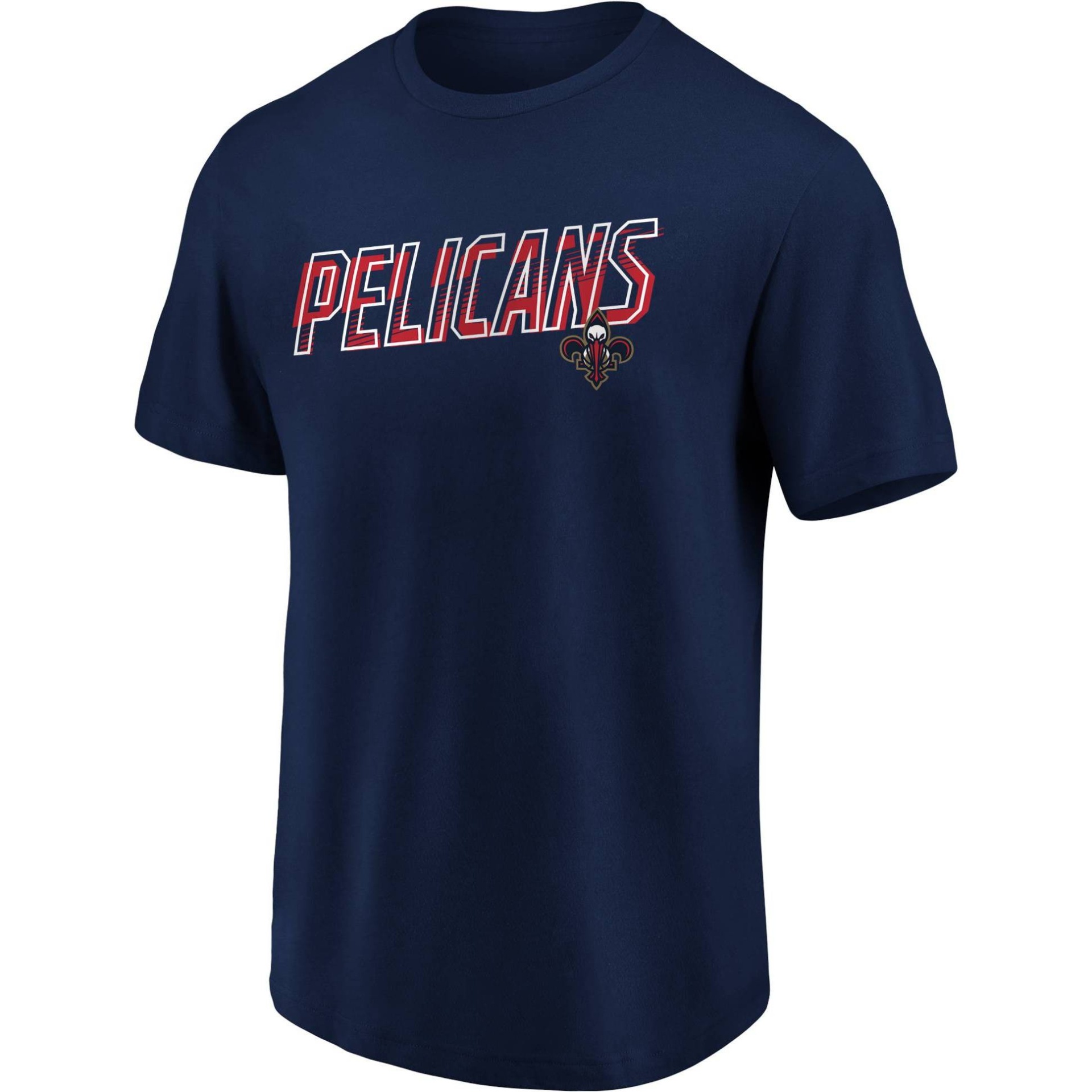 slide 1 of 3, NBA New Orleans Pelicans Men's Bi-blend Short Sleeve T-Shirt - XL, 1 ct