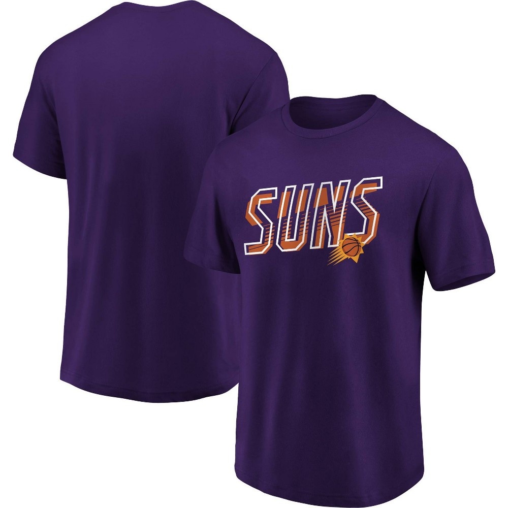 slide 3 of 3, NBA Phoenix Suns Men's Bi-blend Short Sleeve T-Shirt - XL, 1 ct