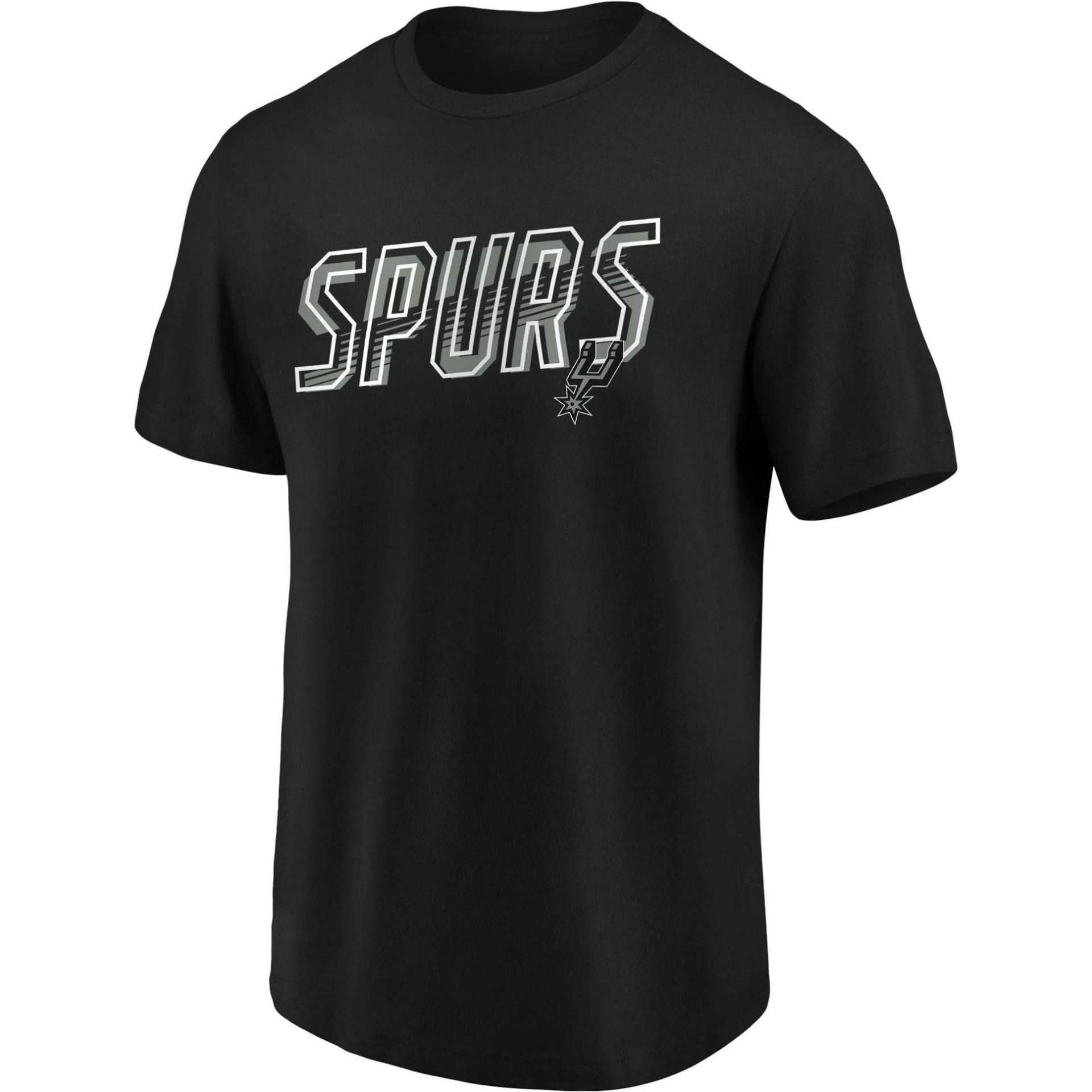 slide 1 of 3, NBA San Antonio Spurs Men's Bi-blend Short Sleeve T-Shirt - XL, 1 ct