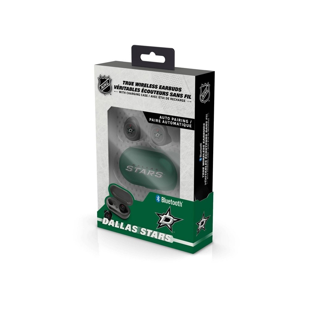 slide 2 of 3, NHL Dallas Stars True Wireless Earbuds, 1 ct