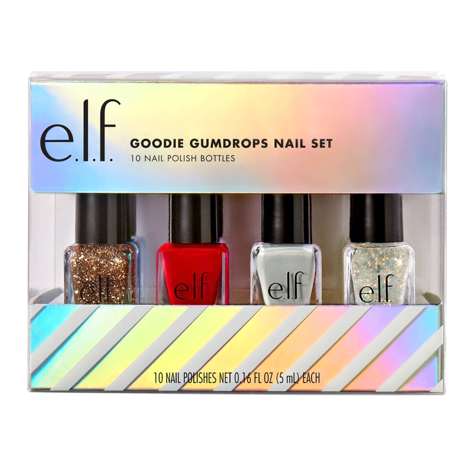 slide 1 of 3, e.l.f. Holiday Goodie Gumdrops Nail Set, 10 ct
