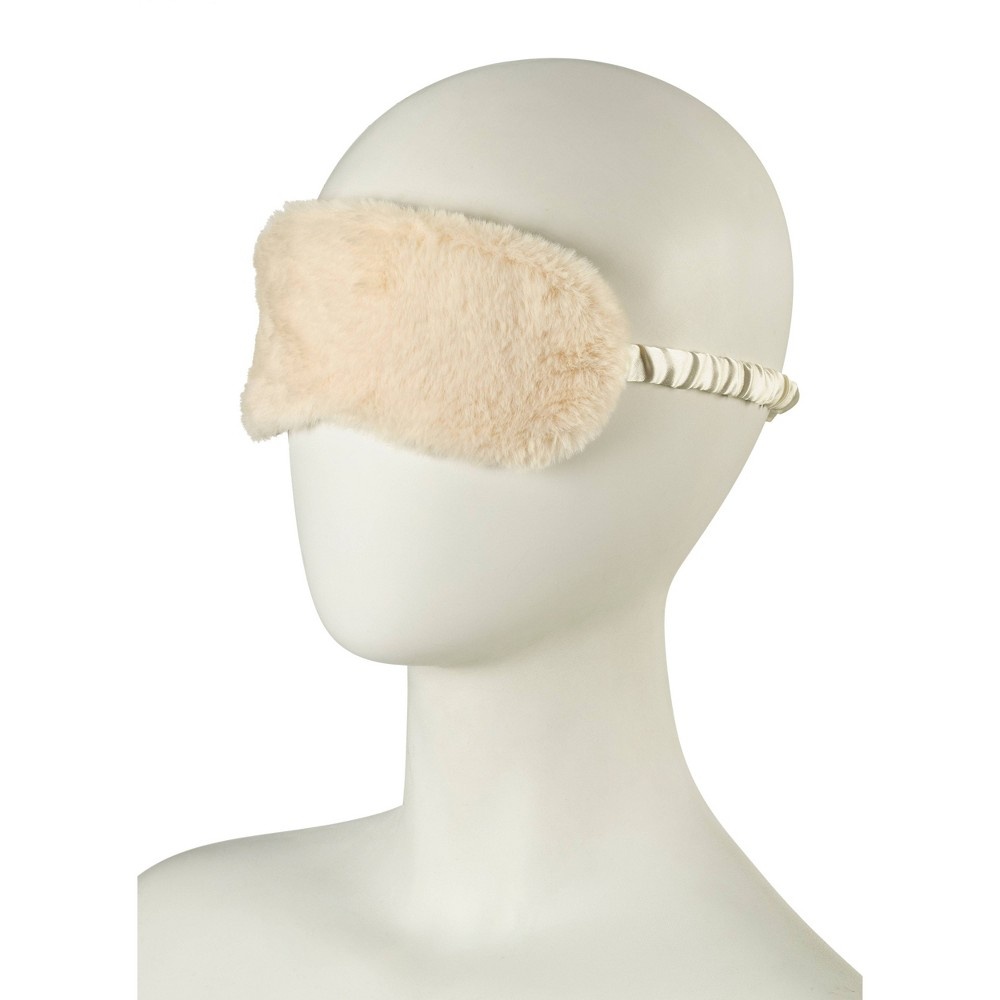 slide 4 of 6, Conair Faux Fur Sleepmask, 1 ct