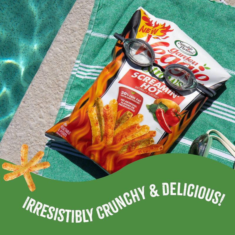 slide 5 of 7, Sensible Portions Screamin Hot Veggie Straws - 6oz, 6 oz