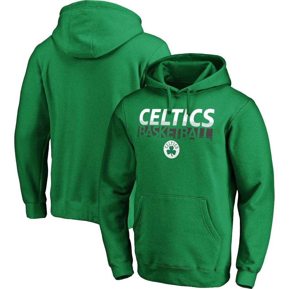 slide 3 of 3, NBA Boston Celtics Men's Fleece Hoodie - XL, 1 ct