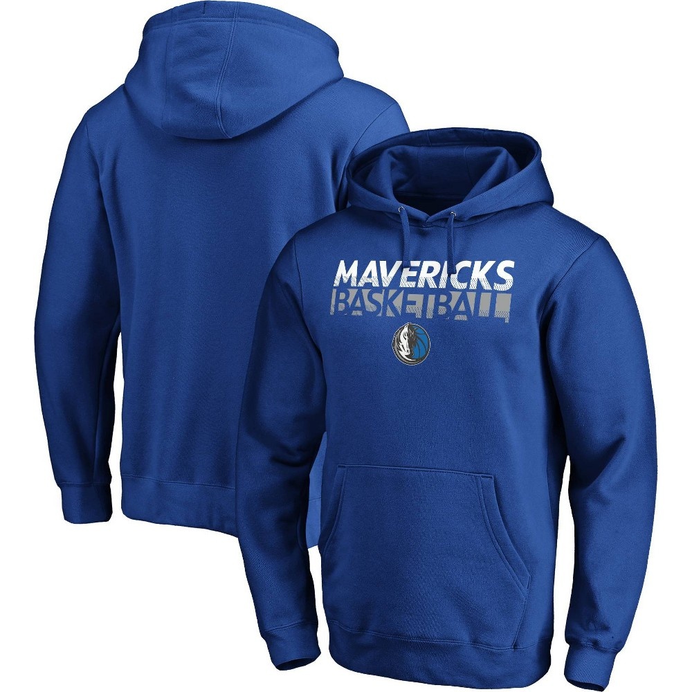 slide 3 of 3, NBA Dallas Mavericks Men's Fleece Hoodie - XL, 1 ct