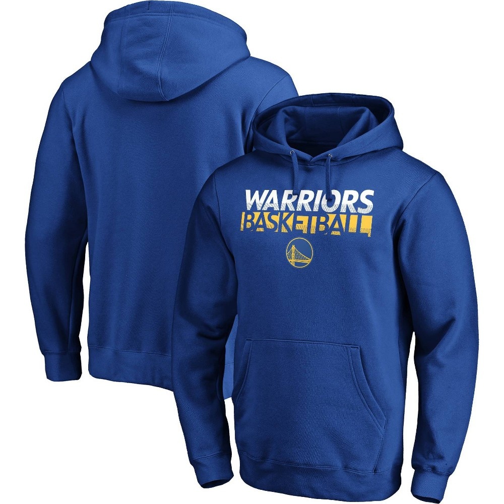 slide 3 of 3, NBA Golden State Warriors Men's Fleece Hoodie - XL, 1 ct