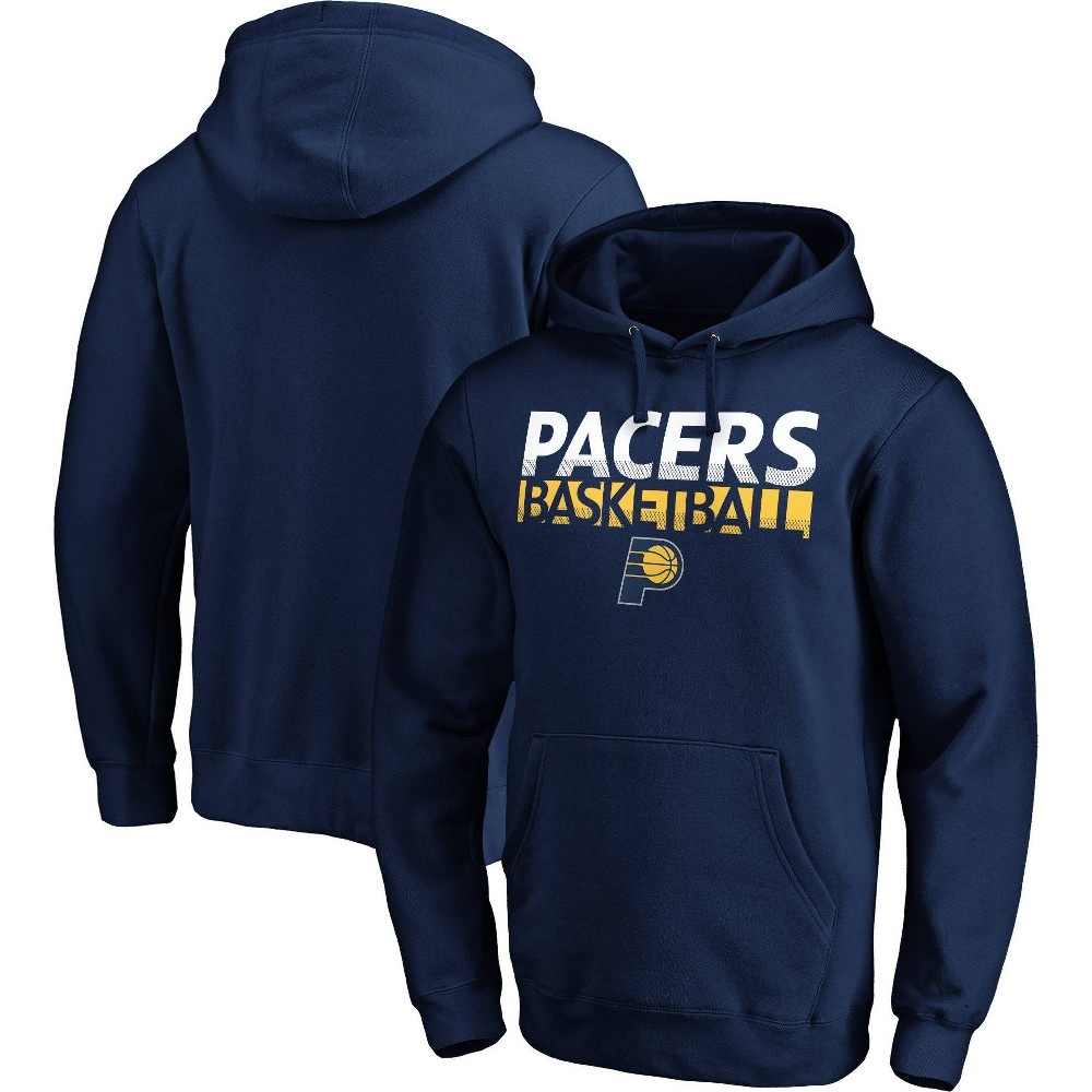 slide 3 of 3, NBA Indiana Pacers Men's Fleece Hoodie - XL, 1 ct