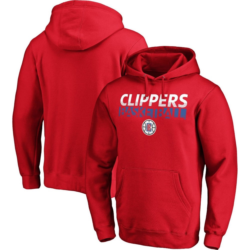 slide 3 of 3, NBA Los Angeles Clippers Men's Fleece Hoodie - XL, 1 ct